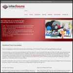 Screen shot of the Intec Foams website.