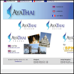 Screen shot of the Ayathai Travel Uk Ltd website.