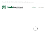 Screen shot of the Bondy Ltd website.