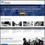 Screen shot of the Tandum Consulting Ltd website.