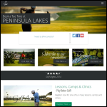 Screen shot of the First Fore Golf Ltd website.