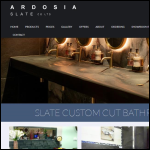 Screen shot of the Ardosia Slate Co. Ltd website.