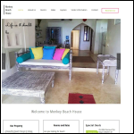 Screen shot of the Kenya Beach Ltd website.