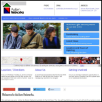 Screen shot of the Autism Networks (A.N) website.