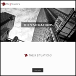 Screen shot of the The 9 Situations Ltd website.