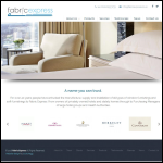 Screen shot of the Fabric Express Ltd website.