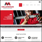 Screen shot of the Millennium Assemblies Ltd website.