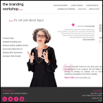 Screen shot of the Brand Workshop Ltd website.