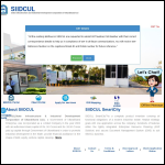 Screen shot of the Sidc Ltd website.