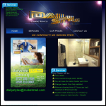 Screen shot of the Dailystyle Cleaning Services Ltd website.