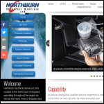 Screen shot of the Northburn Technical Services Ltd website.
