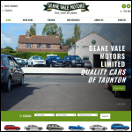 Screen shot of the Taunton Commercials Ltd website.