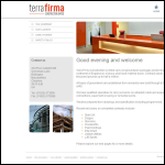 Screen shot of the Terra Firma Construction Ltd website.