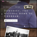 Screen shot of the Wyke Farms Ltd website.