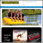 Screen shot of the Craig Cohoon Water Ski School website.
