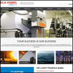 Screen shot of the Nobel Technologies Ltd website.