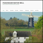 Screen shot of the The Pakenham Trust website.
