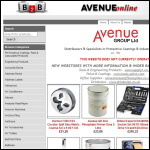 Screen shot of the Avenue Tools Ltd website.