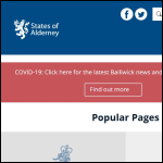 Screen shot of the Cotentin Services Ltd website.