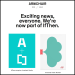 Screen shot of the Armchair Media Ltd website.