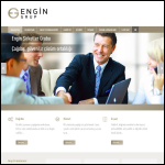 Screen shot of the Engin Group Consorcium Ltd website.