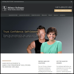 Screen shot of the Hair Replacement Clinic Ltd website.