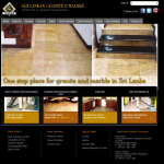 Screen shot of the Lankan Cleaning Services Ltd website.