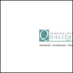 Screen shot of the Qualitas Technology Ltd website.