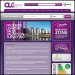 Screen shot of the Clc Commercial Properties Ltd website.
