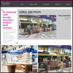 Screen shot of the Fuschia Creative Ltd website.