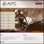 Screen shot of the Finance Sal Services Ltd website.