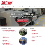 Screen shot of the TCB-Arrow Ltd website.