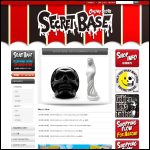 Screen shot of the Secret Store Ltd website.