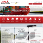 Screen shot of the Kfs Business Solutions Ltd website.