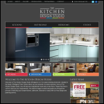 Screen shot of the Kitchen Design & Installation Studio Ltd website.