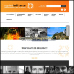 Screen shot of the Applied Brilliance Ltd website.