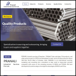 Screen shot of the Steel Consultancy (Services) Ltd website.
