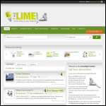 Screen shot of the The Limelight Lincolnshire Ltd website.