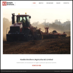 Screen shot of the Keeble Brothers (Agricultural) Ltd website.