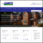 Screen shot of the Erl Financial Ltd website.