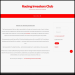 Screen shot of the Major Clubs Ltd website.