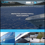 Screen shot of the Nanotech Sst Ltd website.