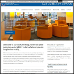 Screen shot of the Euroag Ltd website.