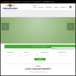 Screen shot of the Diamond Land & Property Ltd website.