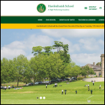Screen shot of the Hardenhuish School Ltd website.