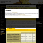 Screen shot of the Arca Securities Ltd website.