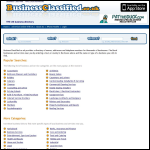 Screen shot of the Businessclassified.co.uk Ltd website.