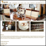 Screen shot of the Frog Furniture Ltd website.