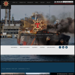 Screen shot of the Pisces Marine Equipment Ltd website.