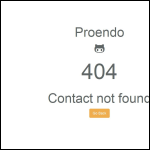 Screen shot of the Proendo Ltd website.